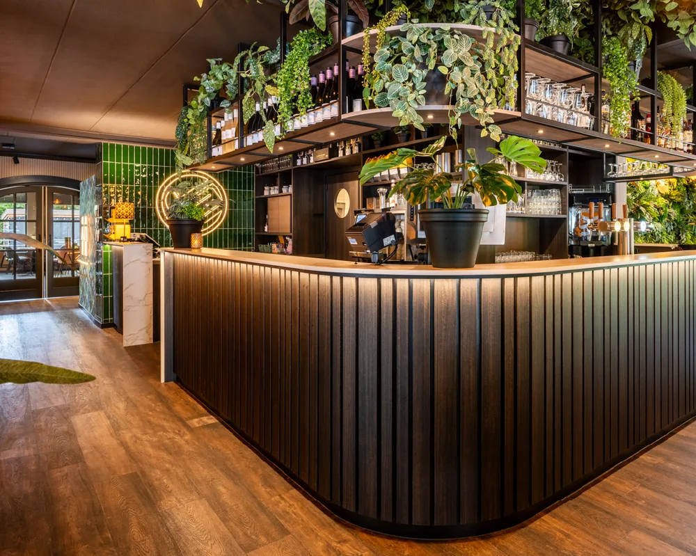 Portfoliovoorbeeld: interieur van een Pannenkoekenhuizen restaurant, sfeerbeeld van het ontwikkelde dagje-uit concept