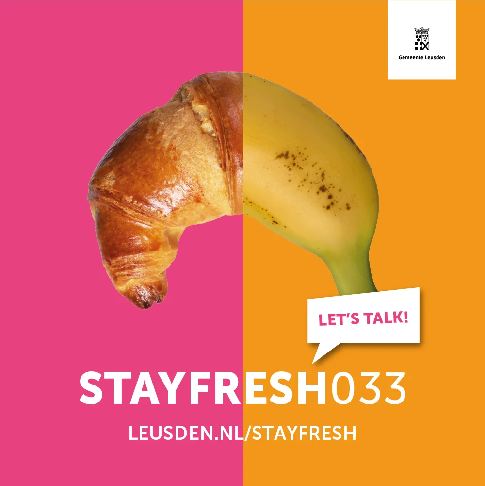Stay Fresh-campagne voor Gemeente Leusden als voorbeeld van communicatie voor de publieke sector